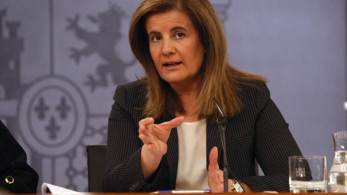 Fátima Báñez, ministra de Empleo.