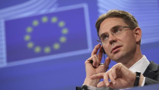 El vicepresidente de la CE y comisario de Asuntos Económicos y Monetarios, Jyrki Katainen.
