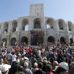 Imagen de la plaza de toros de Arles