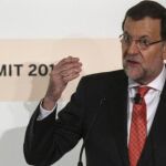 Mariano Rajoy en el foro organizado por Financial Times