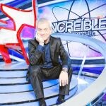 Carlos Sobera, en el plató de «Increíbles. El gran desafío»