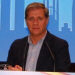 Alberto Fernández Díaz, en el acto de ayer en el Borne