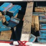 Imagen de la barca donde ha sido encontrada la droga