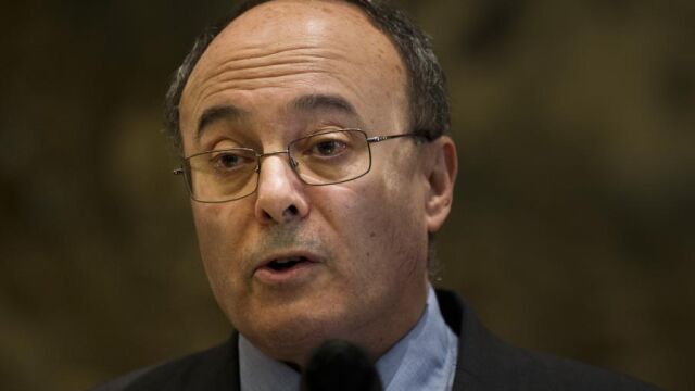 Luis Maria Linde, gobernador del Banco de España.