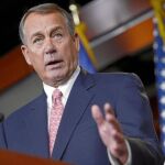 El republicano John Boehner, presidente de la Cámara de Representantes se «alió» con Obama para sacar adelante los presupuestos