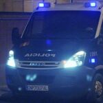 Salida de Zouhier en furgón policial de la cárcel Puerto I, Puerto de Santa María en Cádiz