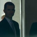 El Príncipe llega al Palacio Real