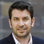 Elpresentador Arturo Valls durante la presentación de la segunda temporada de «Me resbala».