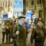 Manifestaciones ayer en favor de los presos