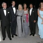 Los Reyes de Grecia con sus hijos