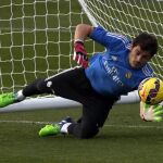 El portero del Real Madrid Iker Casillas