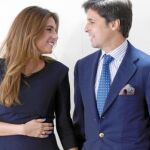 Lourdes Montes y Fran Rivera en la presentación del nuevo surtido de bombones Ferrero