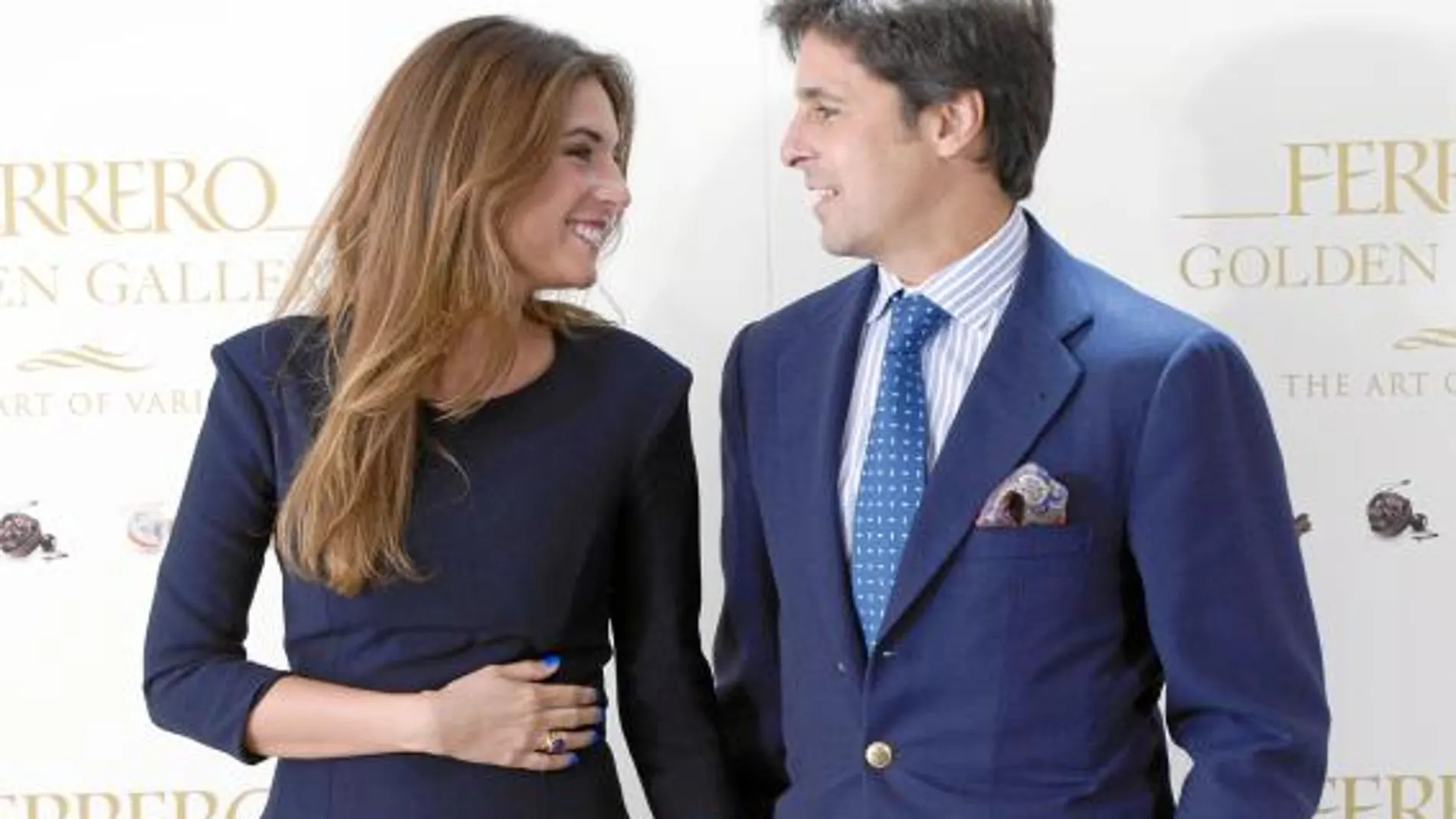 Lourdes Montes y Fran Rivera en la presentación del nuevo surtido de bombones Ferrero