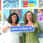 Las fundadoras de la tienda online Stikets.com
