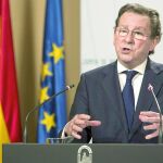El consejero de Justicia e Interior, Emilio de Llera Suárez