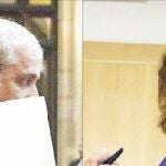 El consejero de Justicia de la Generalitat, Germà Gordó y la alcadesa de Madrid, Ana Botella