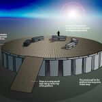 Recreación de Stonehenge, según la nueva teoría