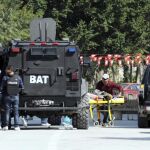 El Ejército y la policía tunecina a las puertas del Museo del Bardo, dónde se perpetró el atentado.