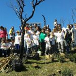 El bosque de Atresmedia y WWF ya crece en el Parque Nacional de Cabañeros