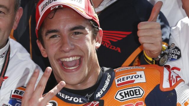 Márquez lleva tres de tres