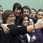 Ignacio González, que presidió el acto con el que la Comunidad de Madrid celebra el Día Internacional de la Mujer.