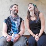Dani Rovira y Clara Lago, en una escena de «Ocho apellidos vascos»