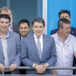 Ignacio González durante la presentación del Plan.