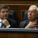 El ministro de Justicia, Rafael Catalá, en el debate del Estado de la Nación.