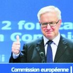 Olli Rehn, comisario de Asuntos Económicos, confía en los ajustes puestos en marcha por España