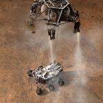 El robot llegó a Marte en 2012