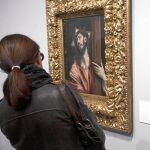 Una de las piezas de esta pequeña muestra «Cristo abrazando la cruz», de entre 1587 y 1596