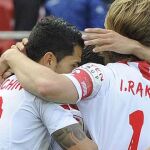 El Sevilla llega a la cita europea tras golear al Granada (4-0) sin hacer mucho esfuerzo y cargado, pues, de moral