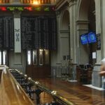 Imagen de archivo de la Bolsa de Madrid