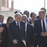 El ministro de Interior acude al funeral por la muerte de cinco jóvenes en Monterrubio de la Serena.