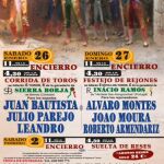 Bautista, Parejo y Leandro, en la feria de Ajalvir