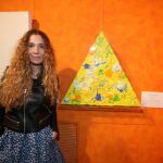 Blanca Cuesta durante la inauguración de la exposición “Los valores de Suárez”