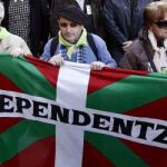 Imagen del Aberri Eguna del pasado año organizado por la Red Independentistak