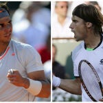Nadal y Ferrer ascienden en la tierra