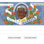 Mandela vuelve a «hablar» en el doodle de Google