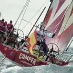 El "Camper"durante la disputa de la sexta etapa de la Volvo Ocean Race entre Itajaí (Brasil) y Miami (Estados Unidos), en 2012
