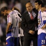 Valerón, como el resto de aquel Deportivo, lloraba el descenso