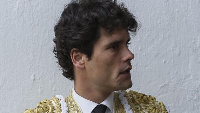 Miguel Abellán en el patio de cuadrillas de Brihuega
