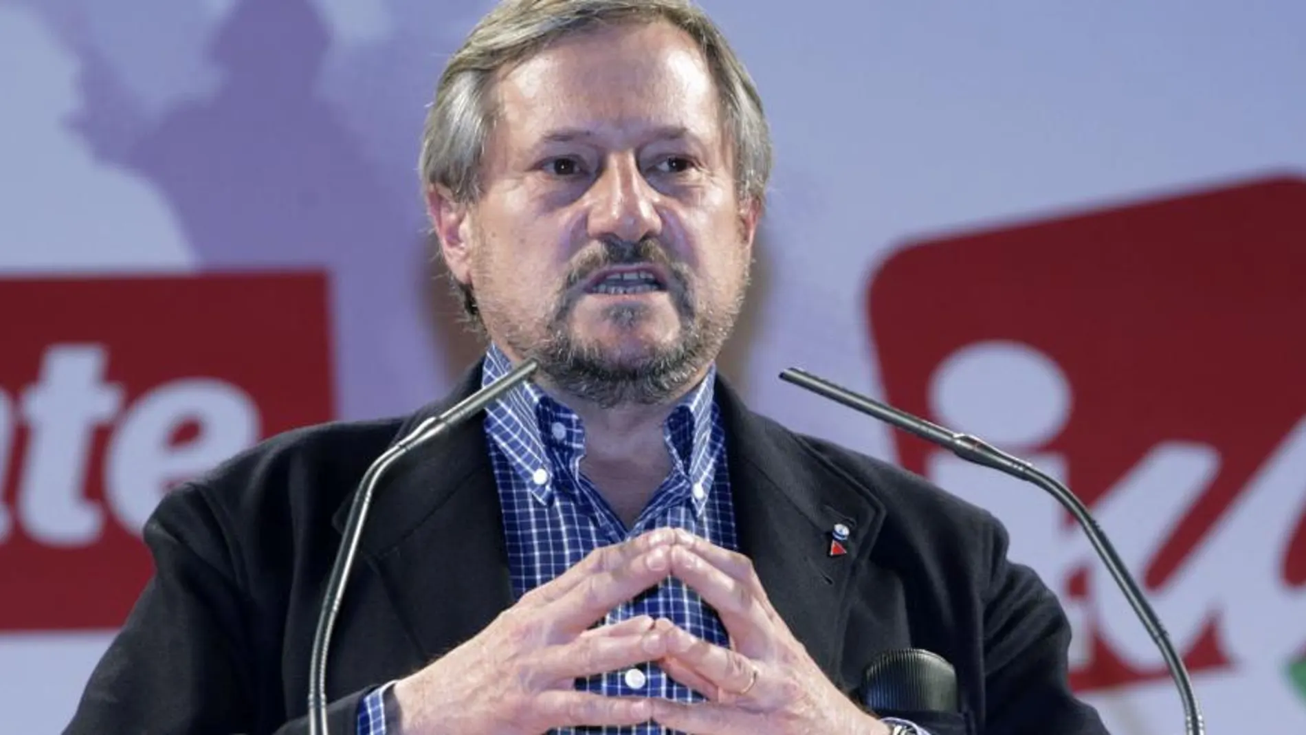 Willy Meyer en una imagen de archivo de la campaña electoral al Parlamento Europeo