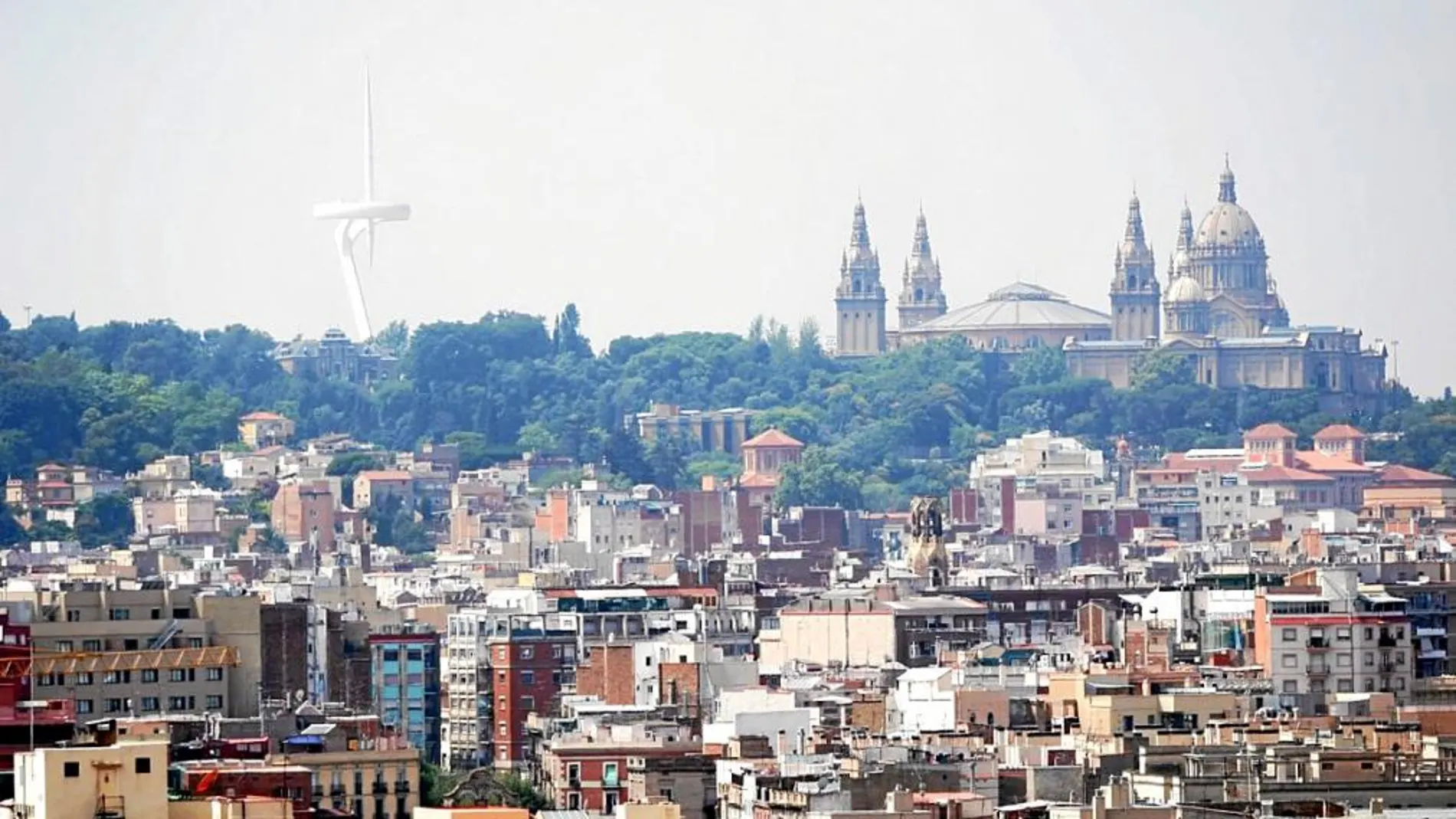 La montaña de Montjuïc