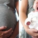 Imagen de un cartel contra el aborto