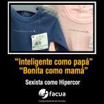 Hipercor retira bodies de bebé con leyendas «sexistas»