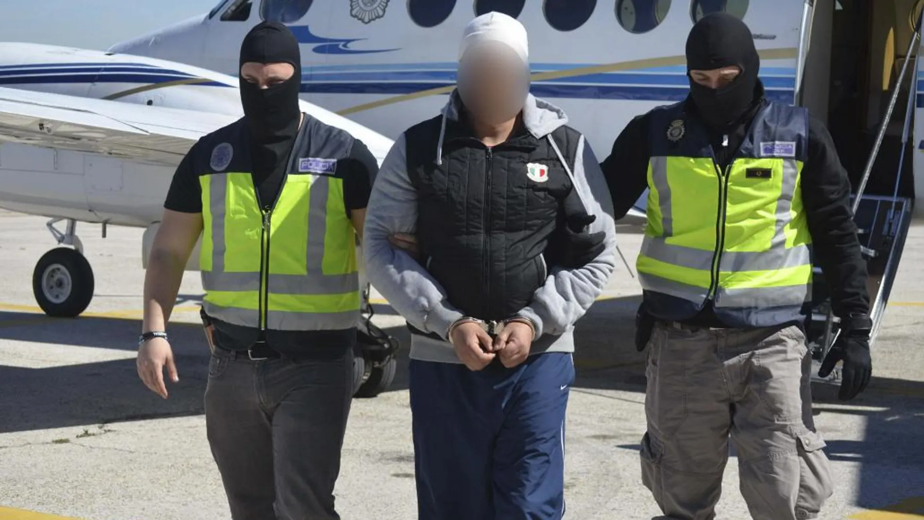 Imagen facilitada por la Policía del otro arrestado