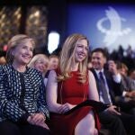 Hillary y su hija Chelsea