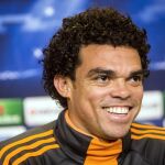 Pepe, cuando era jugador del Real Madrid
