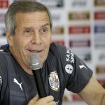 SEl entrenador de Uuruguay, Óscar Tabarez